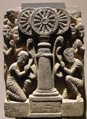 Adoration du Triratna Museum fur indische Kunst Berlin