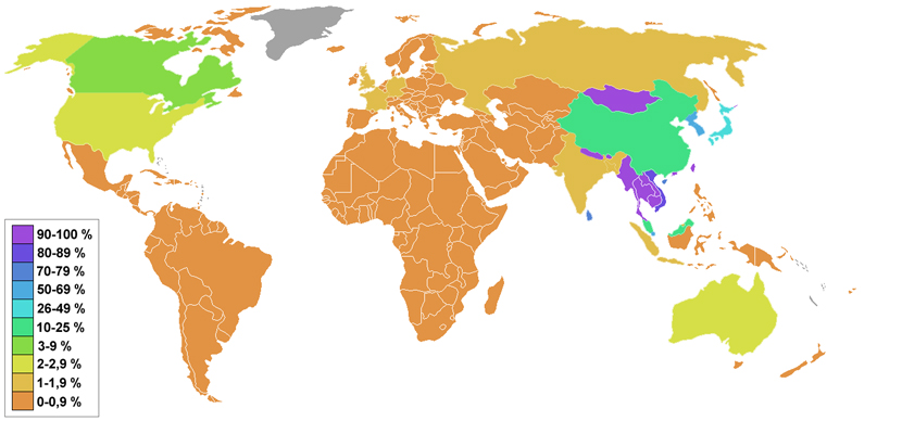 document BDH Monde carte